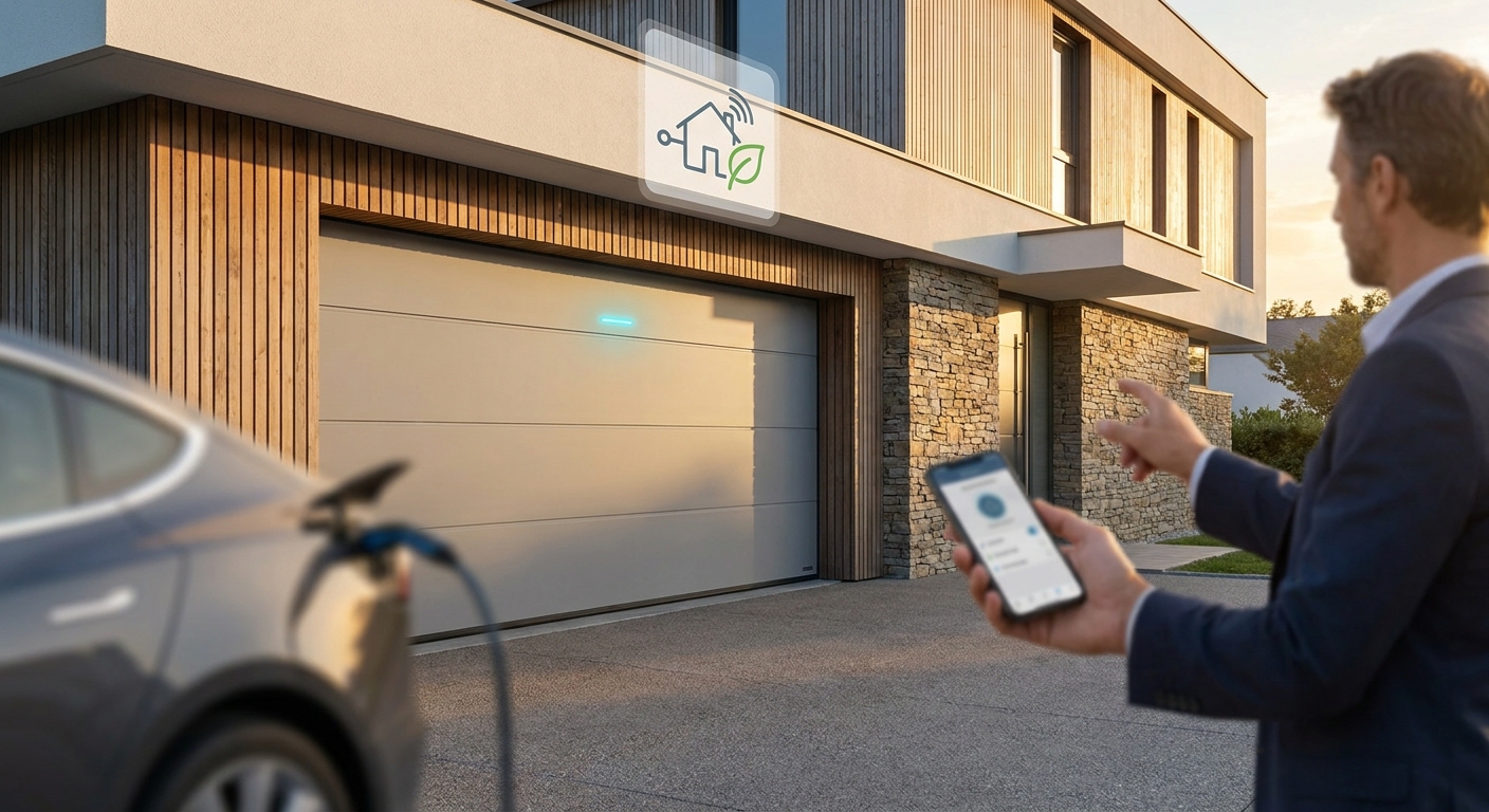 Arradon : La Porte de Garage Réinvente l'Habitat Connecté